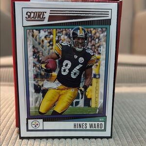 Score Hines Ward Football Card